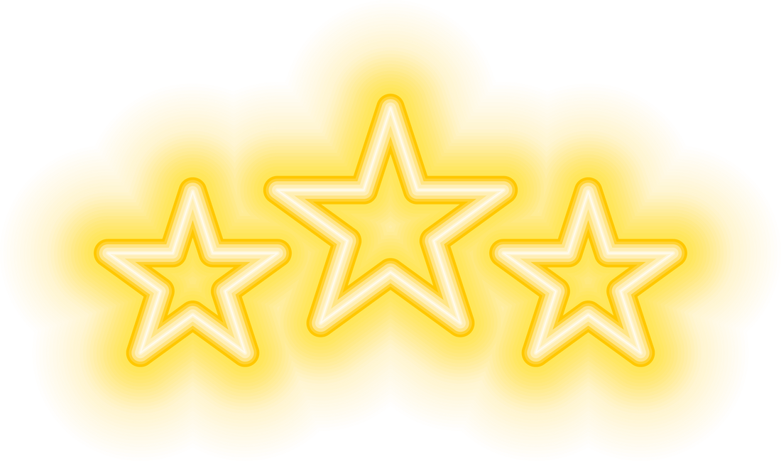 rate review star neon